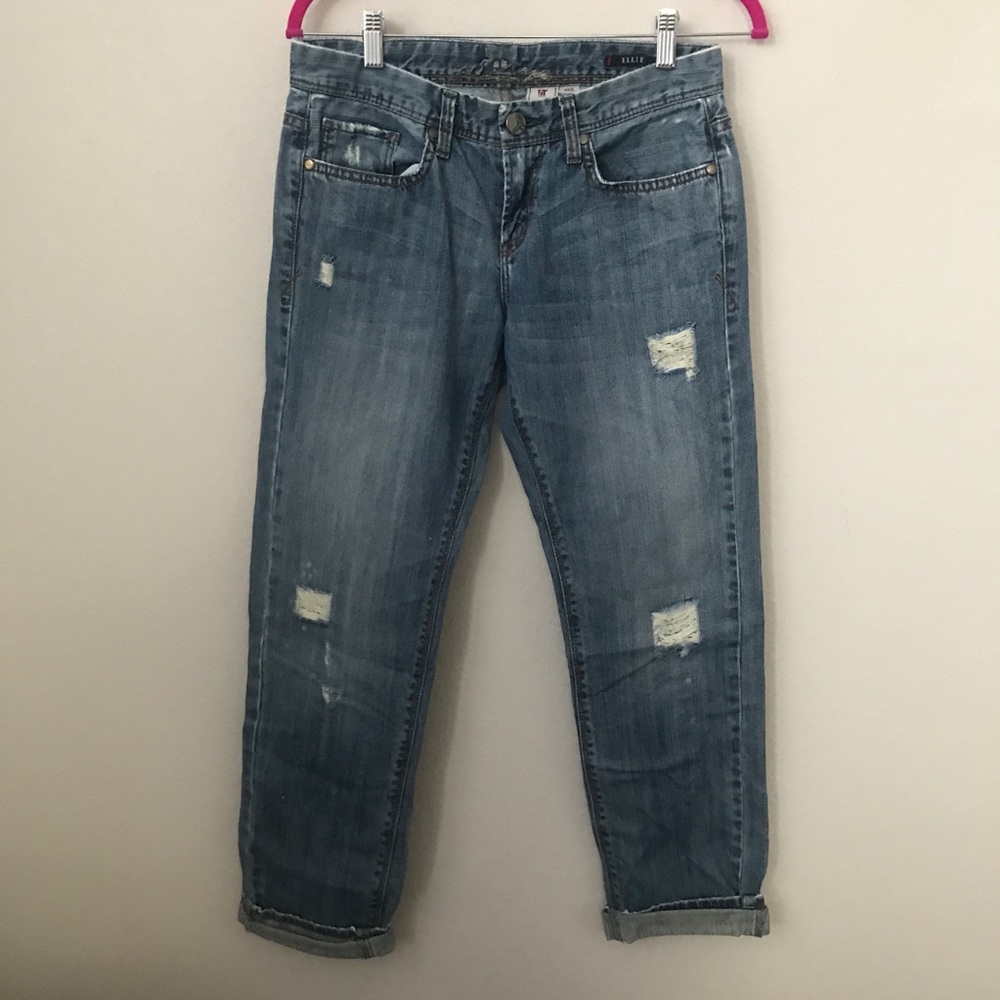 !it Distressed Boyfriend Jeans
